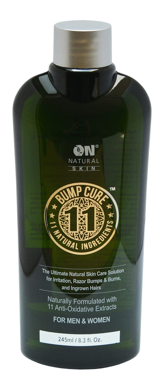 ON Natural Skin Bump Care 11 Natural Ingredients for Men and Women - For irritations, Razor, Bumps & burns and Ingrown Hairs (8.3 oz) Beauty and Personal Care On Natural