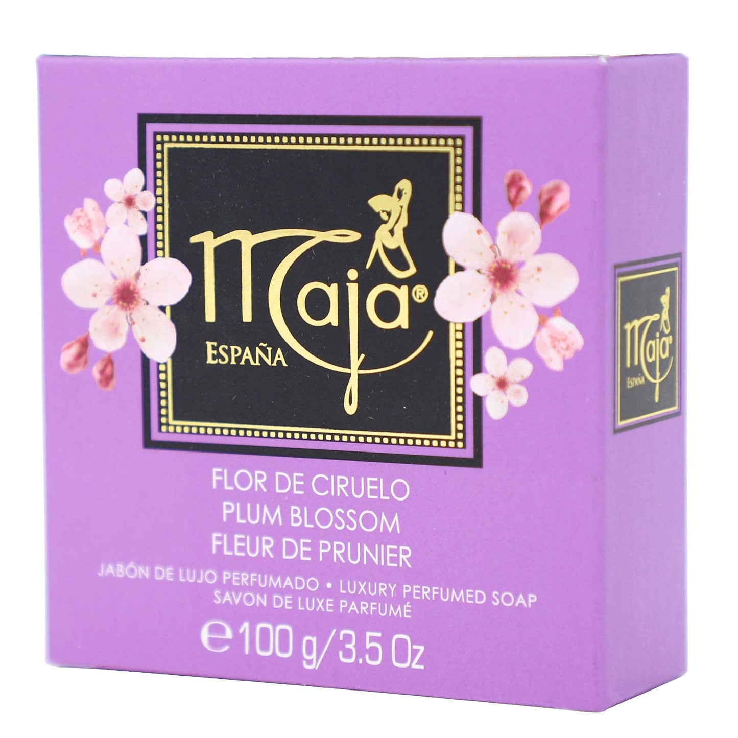 Maja Plum Blossom Soap, Perfumed Soap, Round and Luxurious Soap to Clean and Moisturize your skin, Leaves Skin Beautifully Scented and Soft, 2-Pack Beauty & Personal Care Maja