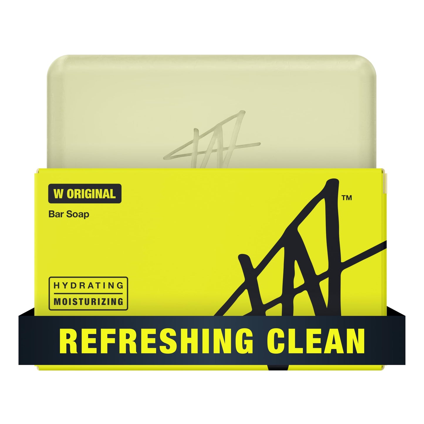 W By Jake Paul Bar Soap for Men, Moisturizing Vitamin Infused Mens Soap with Shea Butter, Odor Fighting, Original Scent, 5 oz Beauty & Personal Care W