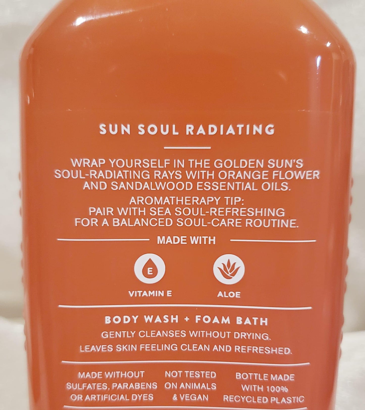 Bath & Body Works Aromatherapy Shower Gel, 10oz Each (Orange Flower Sandalwood) Beauty & Personal Care Bath & Body Works