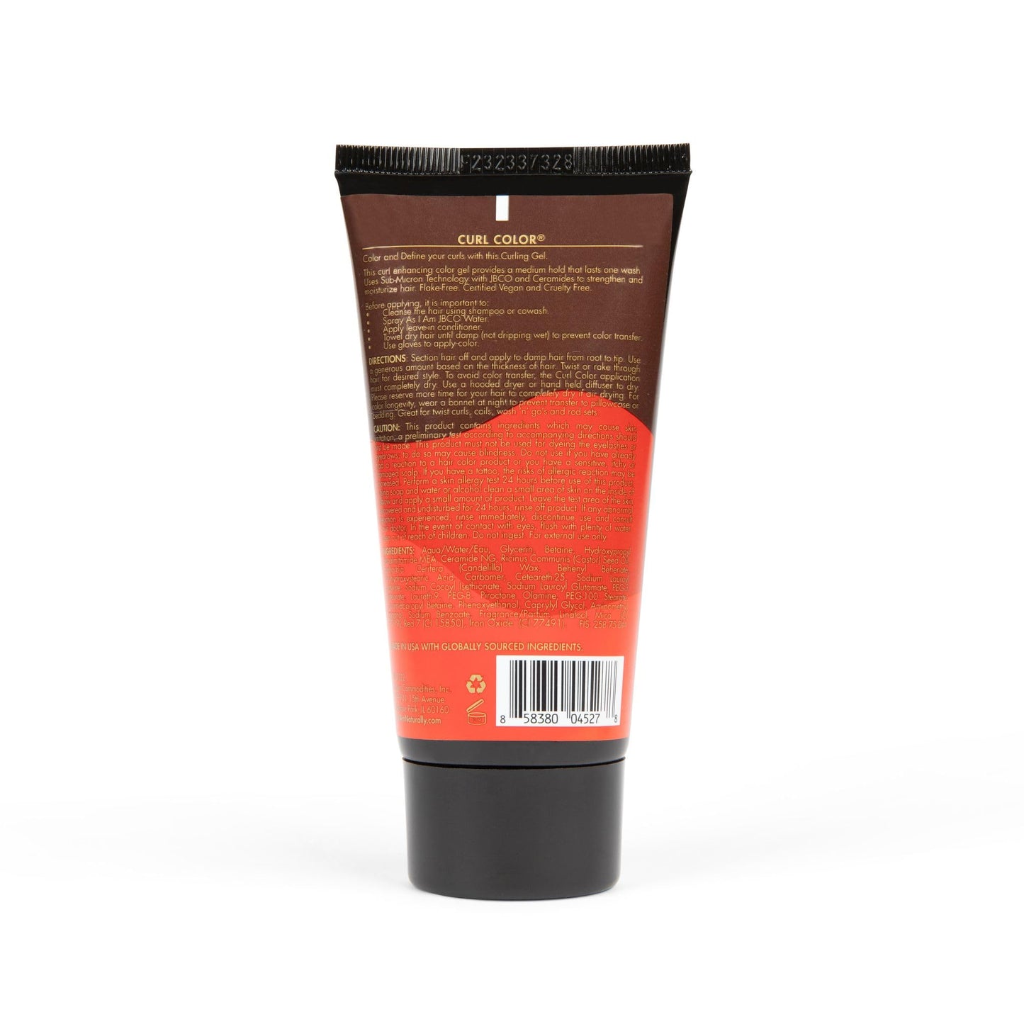 As I Am Curl Color - Hot Red - 3 oz - Temporary Color & Curling Gel - Medium Hold - Vegan & Cruelty Free Beauty & Personal Care As I Am