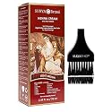 Surya Brasil All Natural HENNA Hair Color CREAM Plant Extracts, Semi-Permanent for Grey Coverage (with Brush) Brazil (LIGHT BROWN) Beauty & Personal Care Surya Brasil