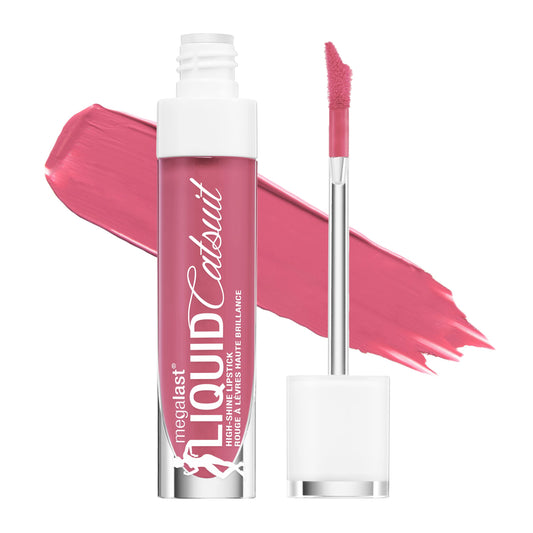 wet n wild Mega Last Catsuit High-Shine Liquid Lipstick Pink Taffy Tantrum Beauty & Personal Care wet n wild