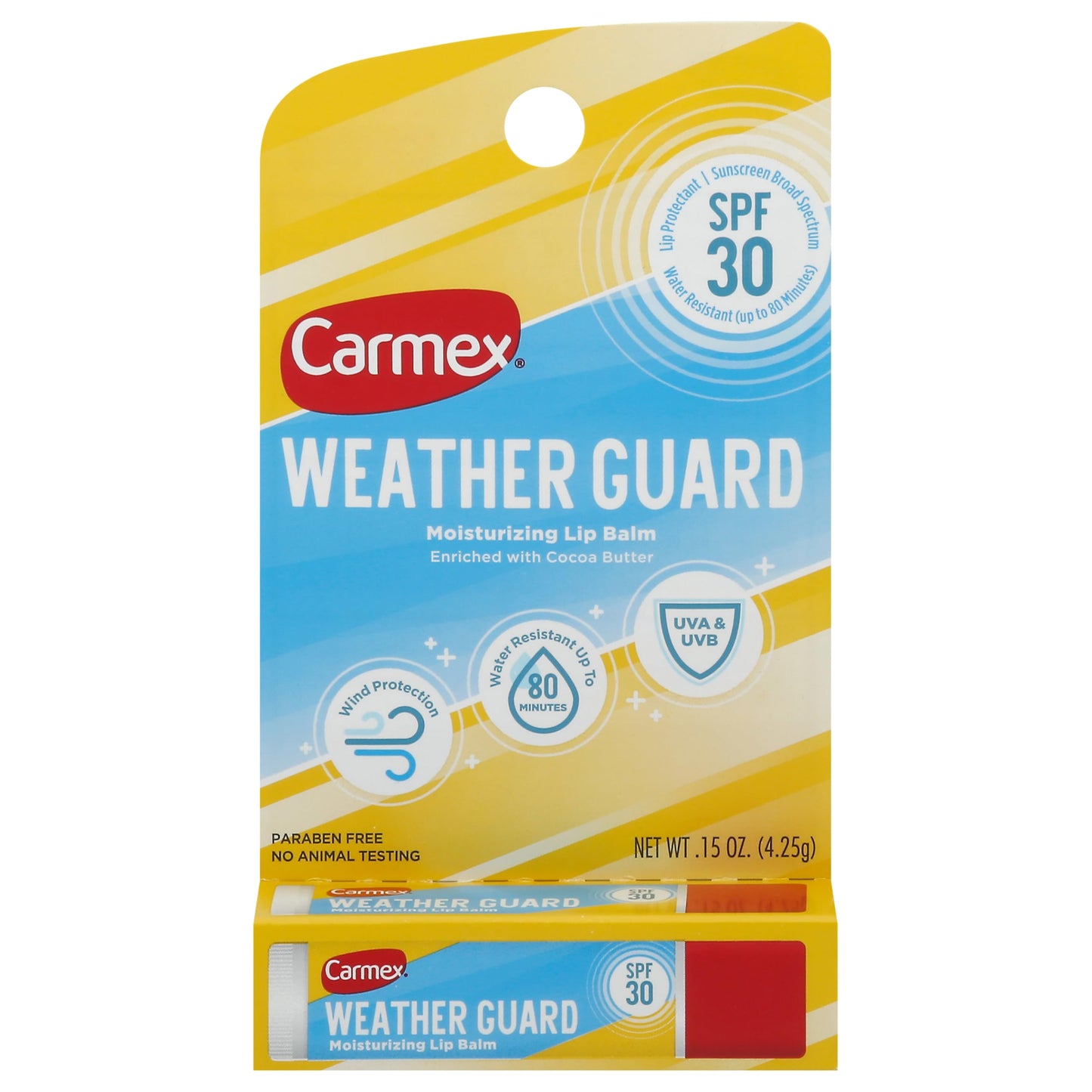 Carmex All Weather Moisurizing Lip Balm - SPF30, 0.15 oz Beauty and Personal Care Carmex