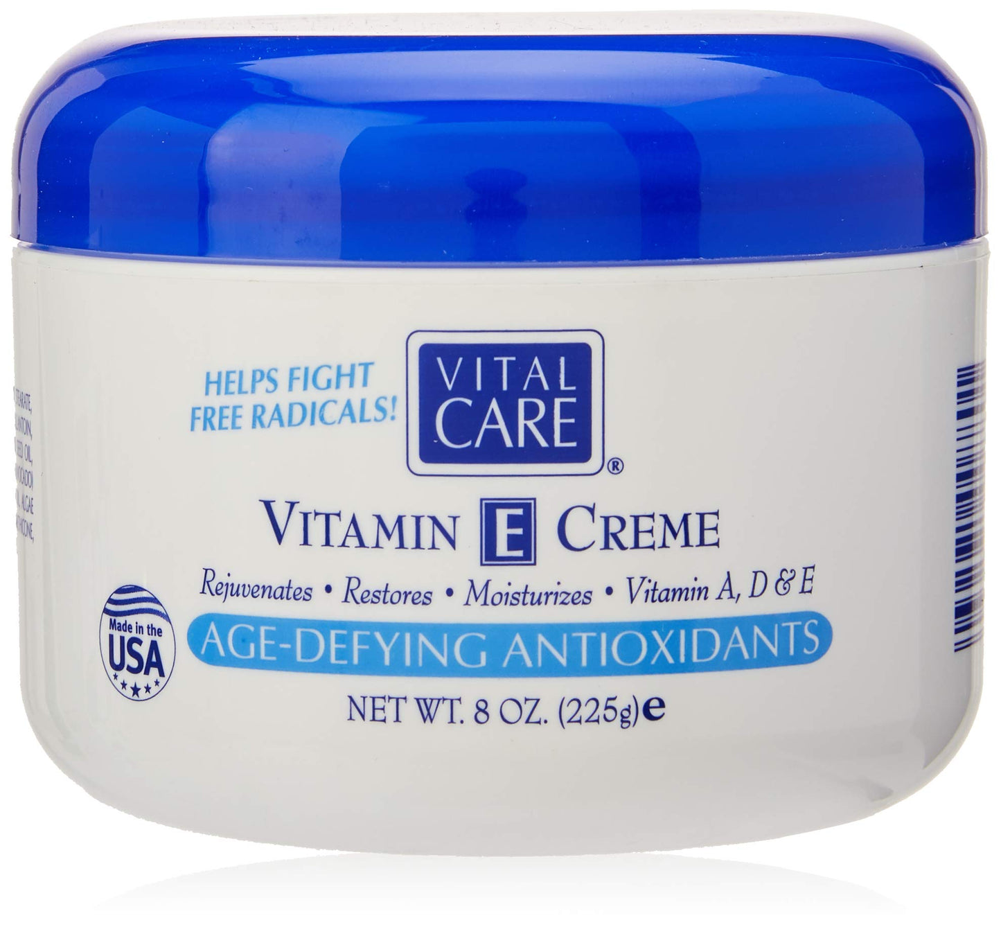 Vital Care Vitamin E Crème, (8 Fl. Oz), A Complete Skin Care with Age- Defying Antioxidants for Men and Women Beauty & Personal Care Vital Care