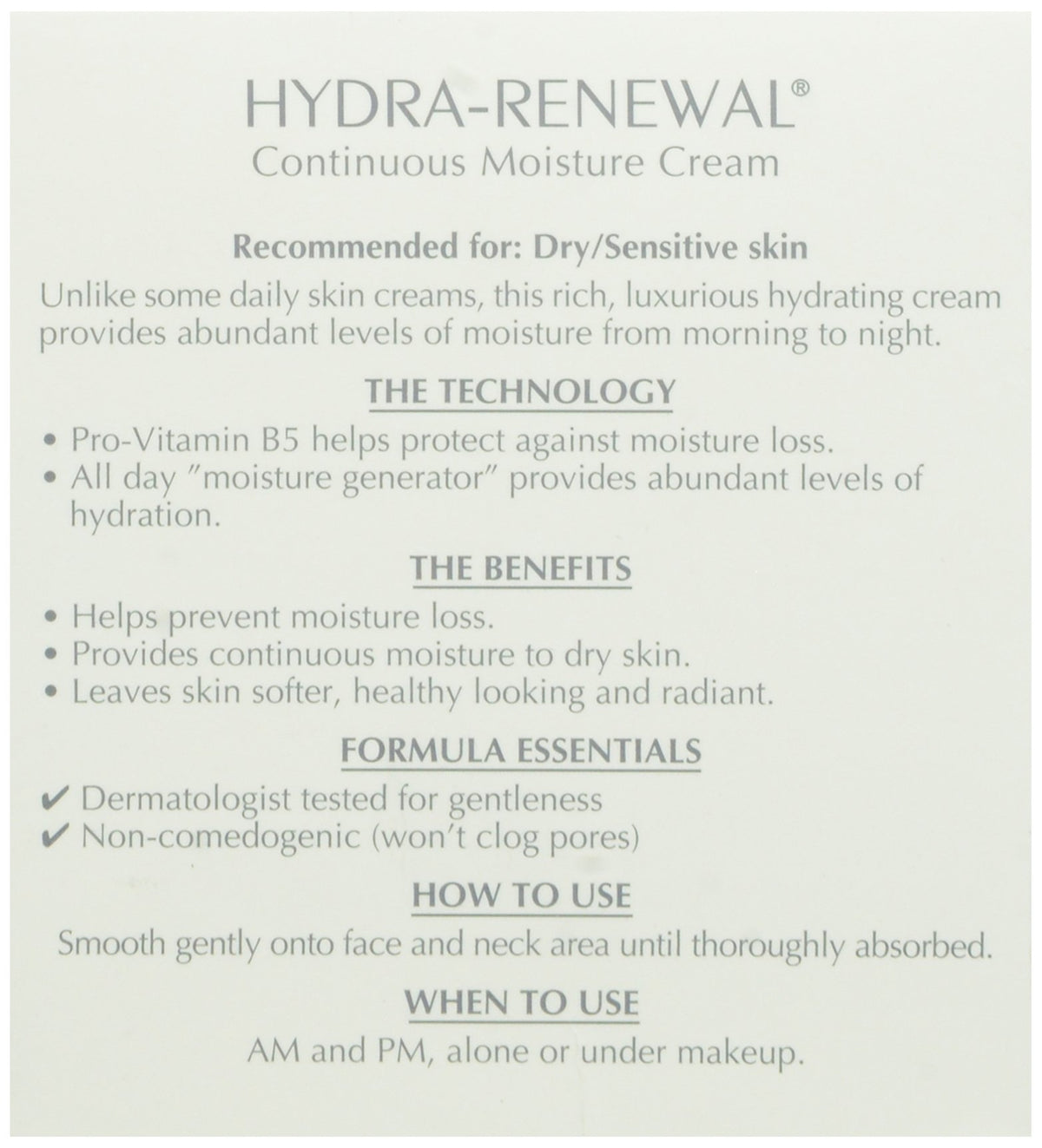L'Oréal Paris Hydra-Renewal Continuous Moisture Cream, 1.7 fl. oz.