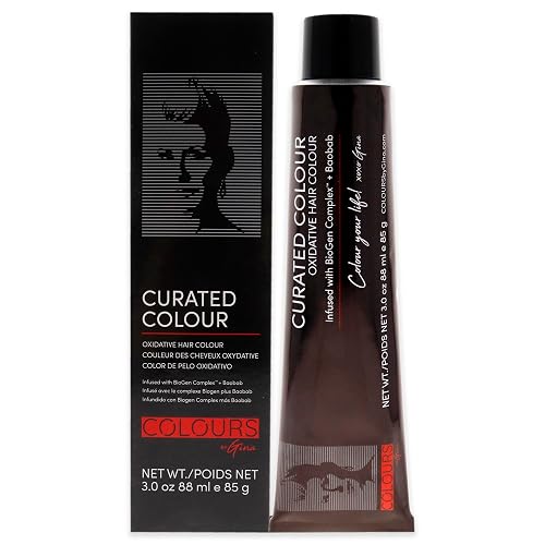 Colours By Gina Curated Colour - 5.22-5VV Intense Light Violet Brown by Colours By Gina for Unisex - 3 oz Hair Color Beauty & Personal Care Colours By Gina
