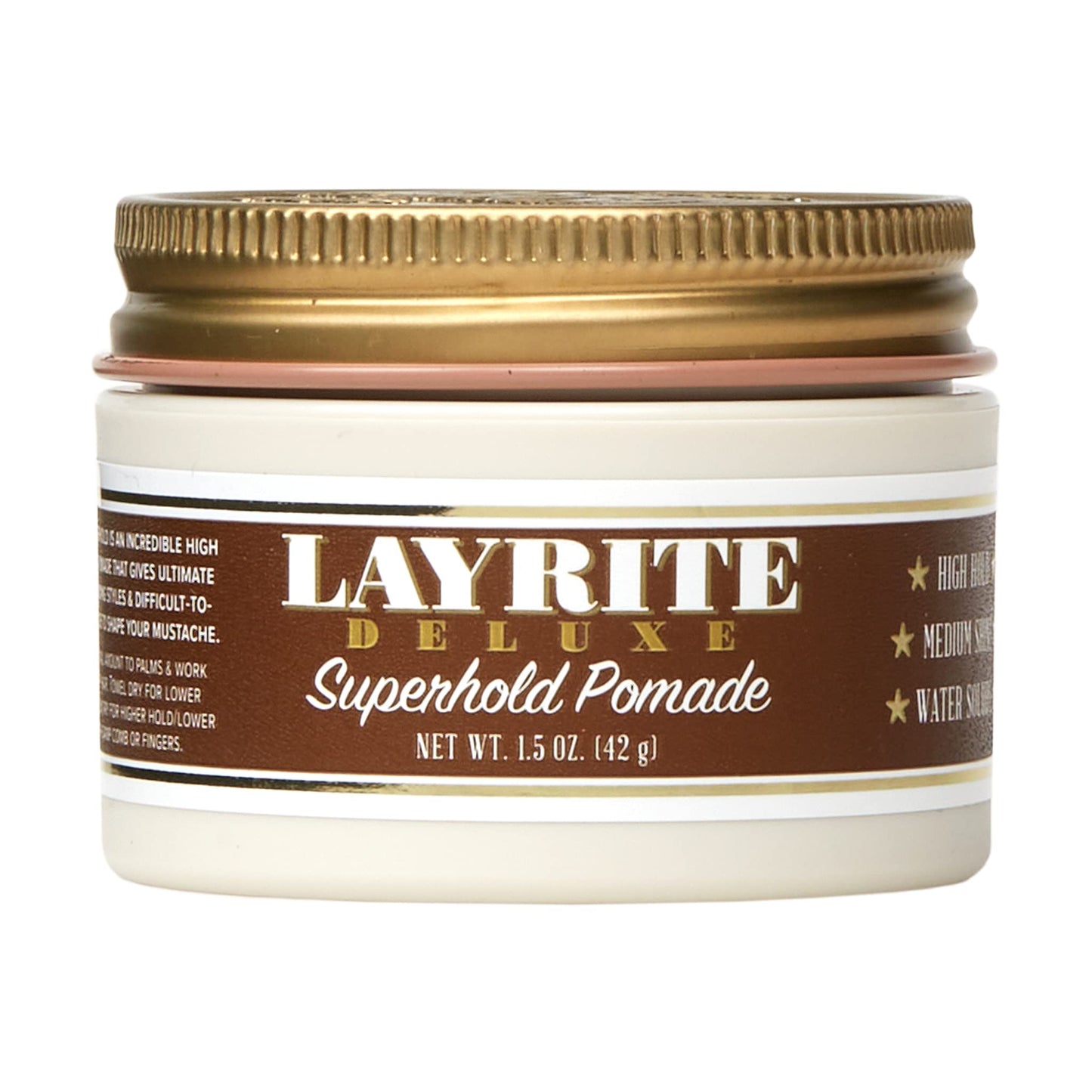 Layrite Superhold Pomade, 1.5 oz Beauty & Personal Care Layrite