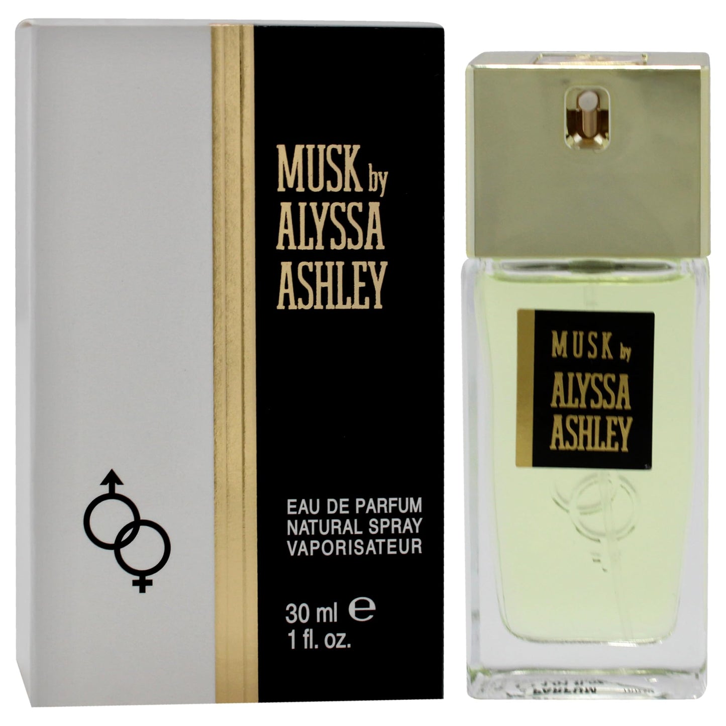 Alyssa Ashley Musk - Perfume for Men and Women with Citrus and Sicilian Bergamot - Travel Size Perfume Mini Fragrances - 1 oz EDP Spray Beauty & Personal Care ALYSSA ASHLEY