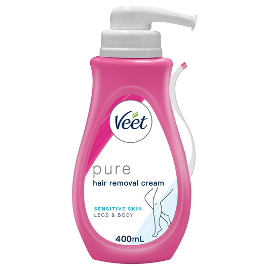 Veet Sensitive Skin Formula with Aloe Vera and Vitamin E, Dermatologically Tested Hair Removal Gel Cream 13.5 Fl Oz. for Legs & Body Beauty & Personal Care Veet