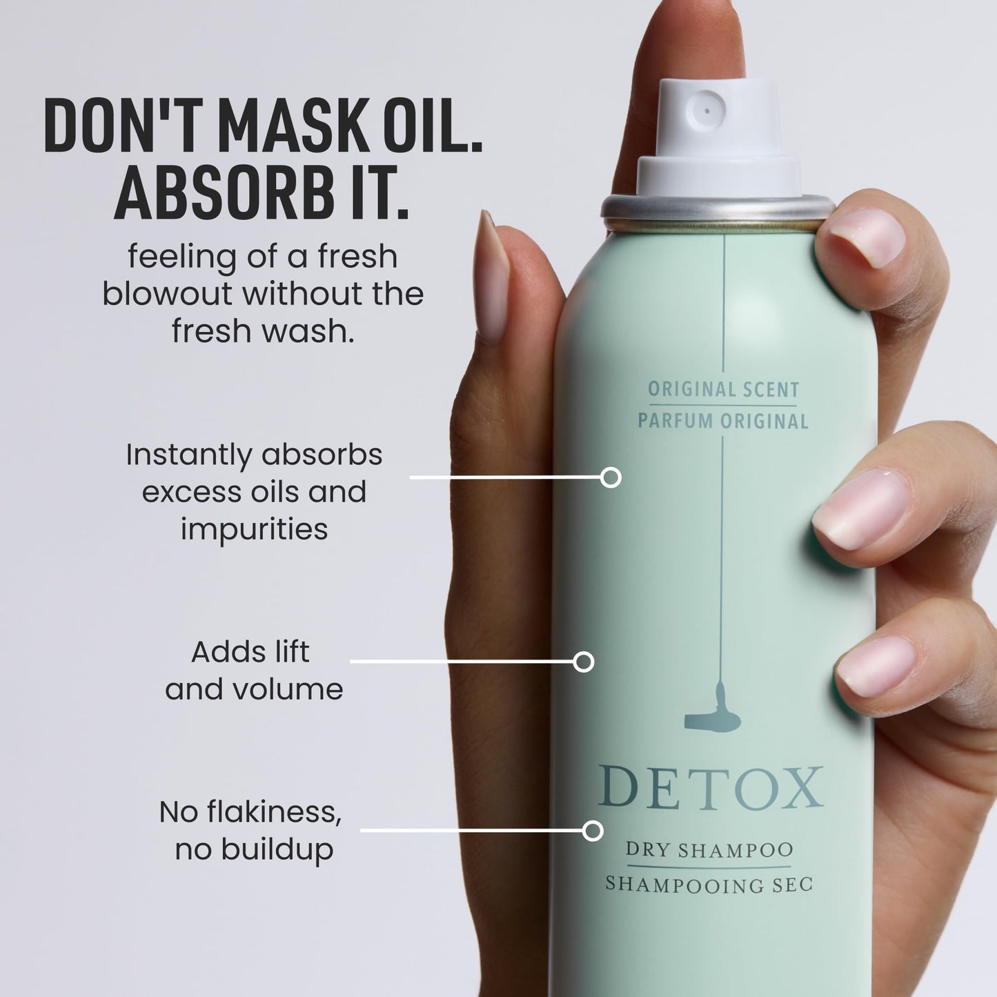Drybar Detox Dry Shampoo, Original Scent, 3.8 oz Beauty and Personal Care Drybar