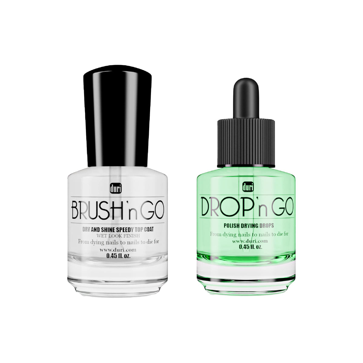 duri Brush'n Go Top Coat and Drop'n Go Drying Drops Beauty & Personal Care duri