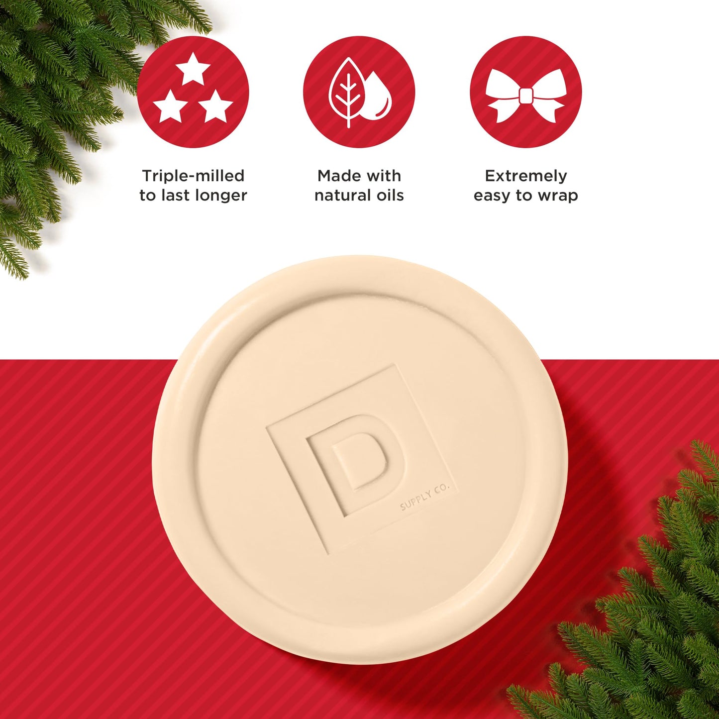 Duke Cannon Illegally Cut Pine Soap for Men, Pack of 4 - Long-Lasting 5 oz Bars with Fresh Pine Scent, Extra Large Exfoliating Soap Pucks for Daily Beauty & Personal Care Duke Cannon Supply Co.