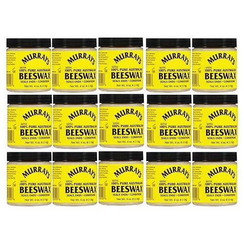Murrays 100% Pure Beeswax 4 oz (15 pack) Beauty & Personal Care Murrays