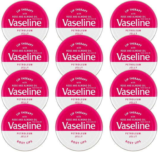 Vaseline Lip Balm 20g/0.705oz (12x20g/0.705, Rosy Lips) Beauty and Personal Care Vaseline