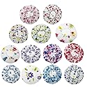 LJY 13 Pieces Assorted Shower Caps Elastic Waterproof Plastic Bathing Salon Hair Cap Lady Salon Hat Beauty & Personal Care LJY