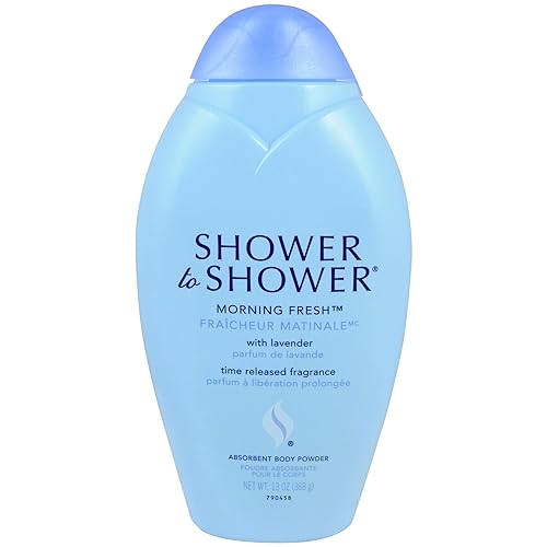 Shower to Shower Morning Fresh Body Powder with Lavender for Men & Women, Talc Free, Sweat Absorbing, Prevents Chafing & Odor, Deodorizing All Over Beauty & Personal Care Shower To Shower