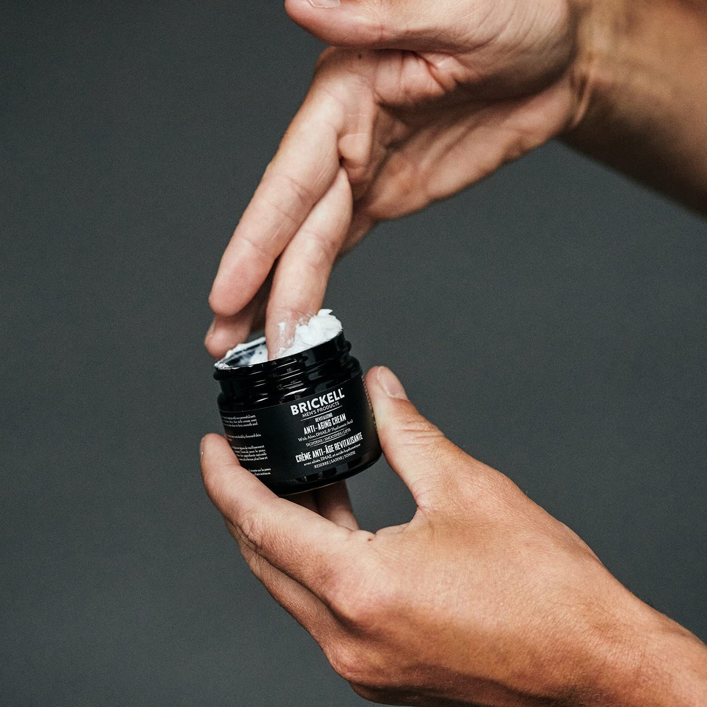 Brickell Men's Revitalizing Anti-Aging Cream For Men, Face Moisturizer For Face To Reduce Fine Lines and Wrinkles, Natural and Organic Anti Wrinkle Beauty & Personal Care Brickell Men's Products