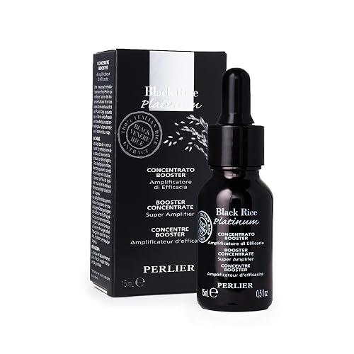 Perlier Black Rice Platinum Ultra Renewing Booster Face Serum, 0.5 fl. oz. Beauty & Personal Care Perlier