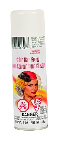Rubies White Haircolor Costume Hairspray for Adults, Unisex 3 Ounces Beauty & Personal Care Rubies