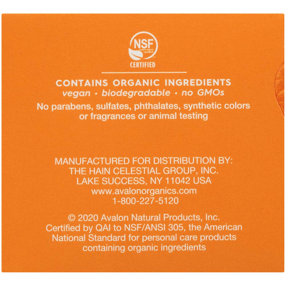 Avalon Organics Skin Moisturizer with Vitamin C, 1.7 Oz, Dermatologist Tested, Plant-Based Formula, Cruelty-Free Beauty & Personal Care Avalon Organics