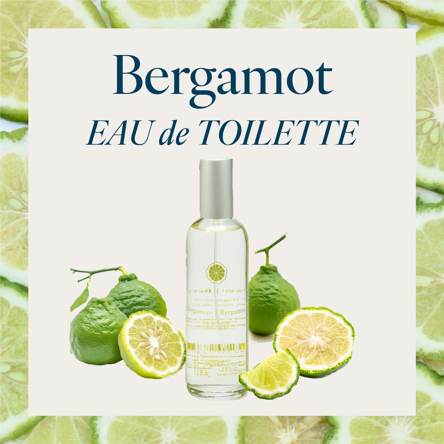 Provence Sante Eau de Toilette Spray - Luxury Long-Lasting Fragrance - Bergamot Scent - Elegant Perfume Gift - Made in France - 3.5 Oz Beauty & Personal Care Provence Sante