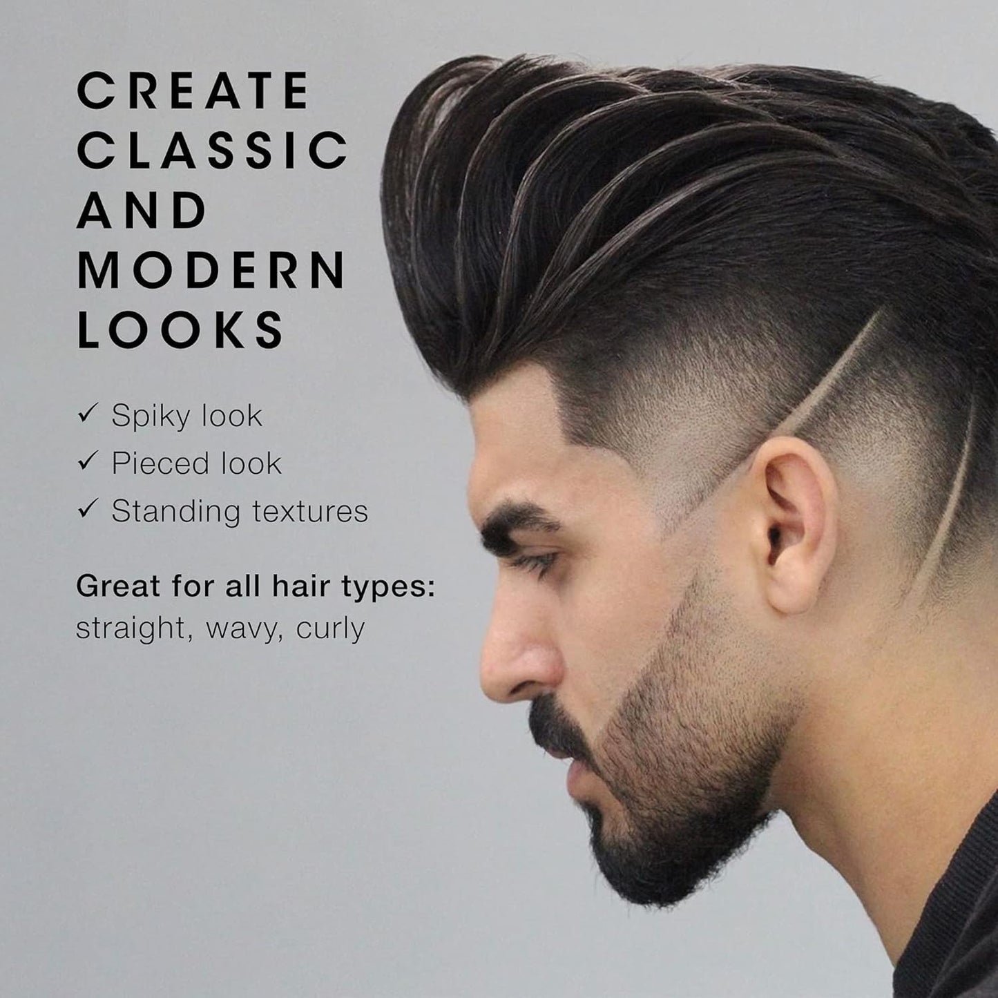 Pacinos Final Touch Hairspray - Anti-Frizz, Firm Hold, Flexible, Fast Drying and Flake Free Aerosol - Add Volume, Texture and Strength to your Beauty & Personal Care Pacinos