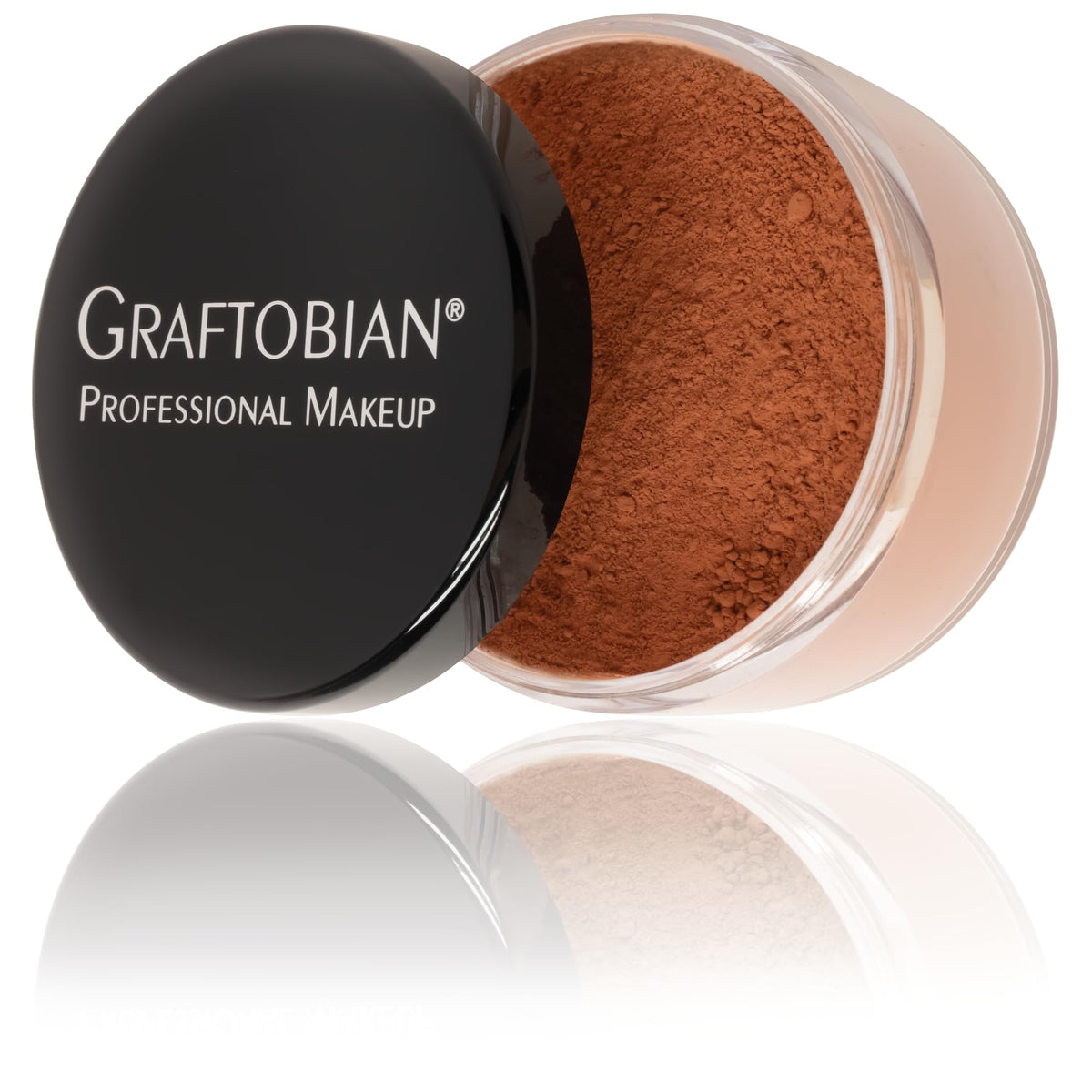 Graftobian HD LuceCashmere Setting Powder (0.7 oz) - No FlashBack, Matte, Silky Smooth Finish (Pecan Pie, .7 oz)