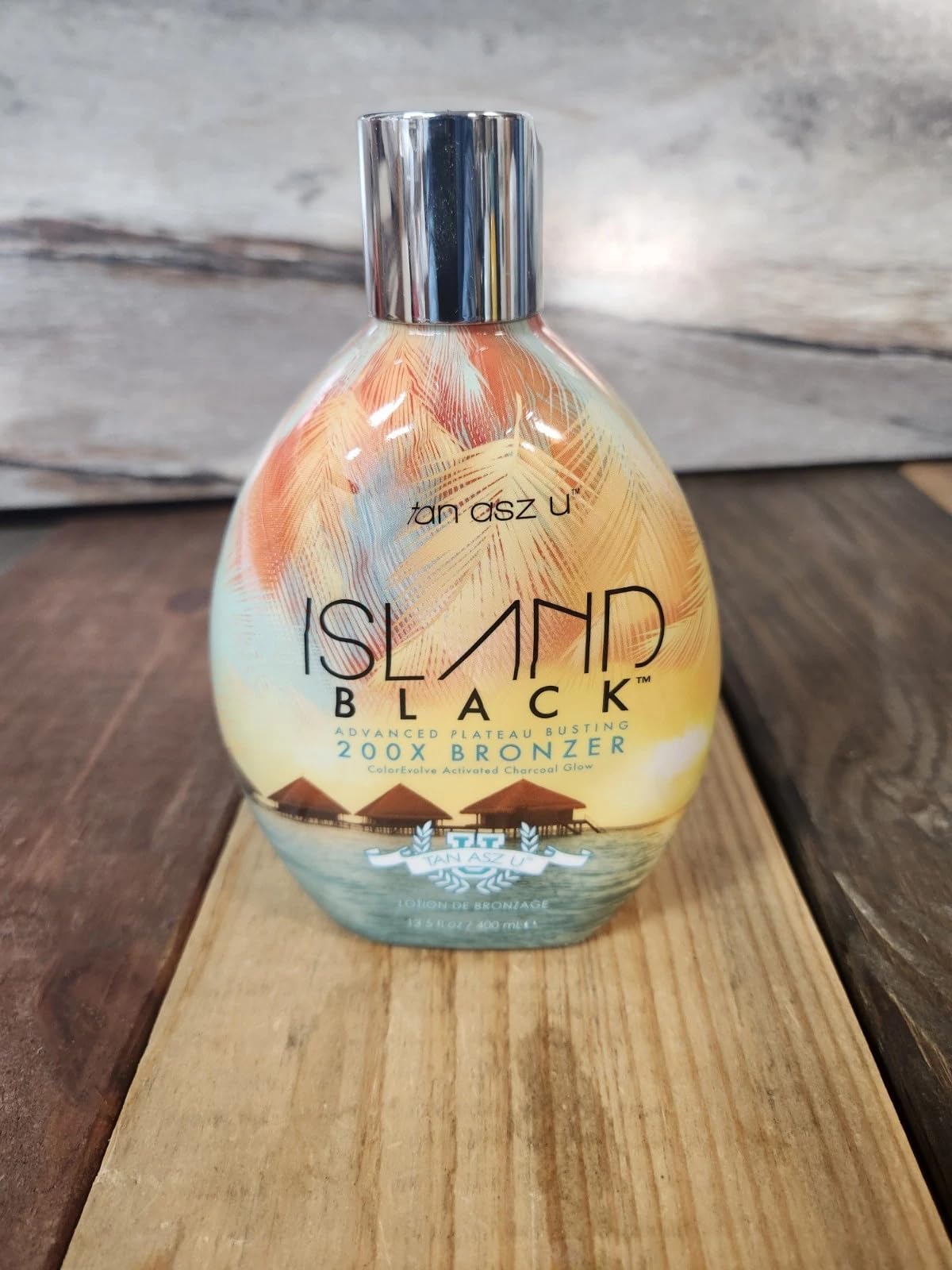 Tan Asz U ISLAND BLACK 200X Plateau Busting Bronzer - 13.5 oz. Beauty & Personal Care Tan Asz U