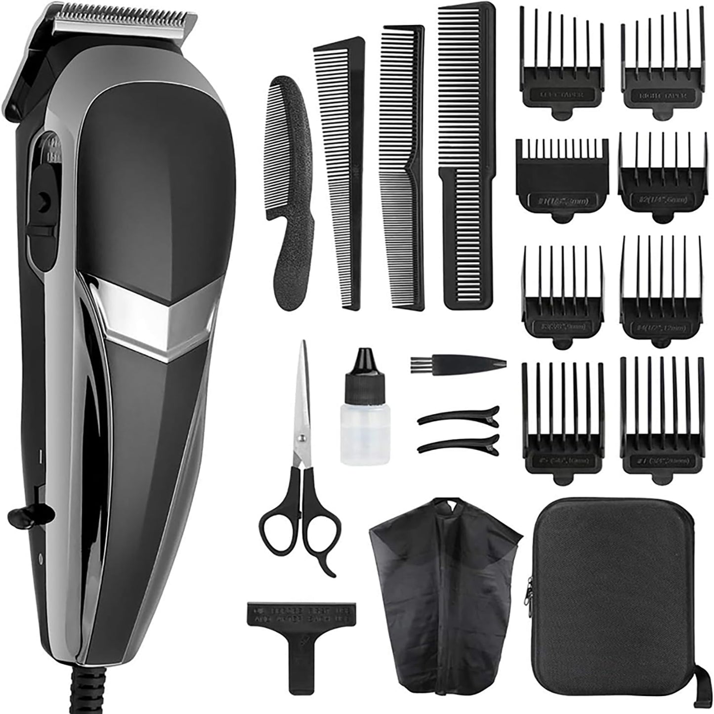 Hair Clippers for Men,Pro Corded Cutting Kit with 360 ° Rotating Thread Best Gift for Barber Friends with Multifunctional Accessories Beauty and Personal Care QDKVTNDJZ