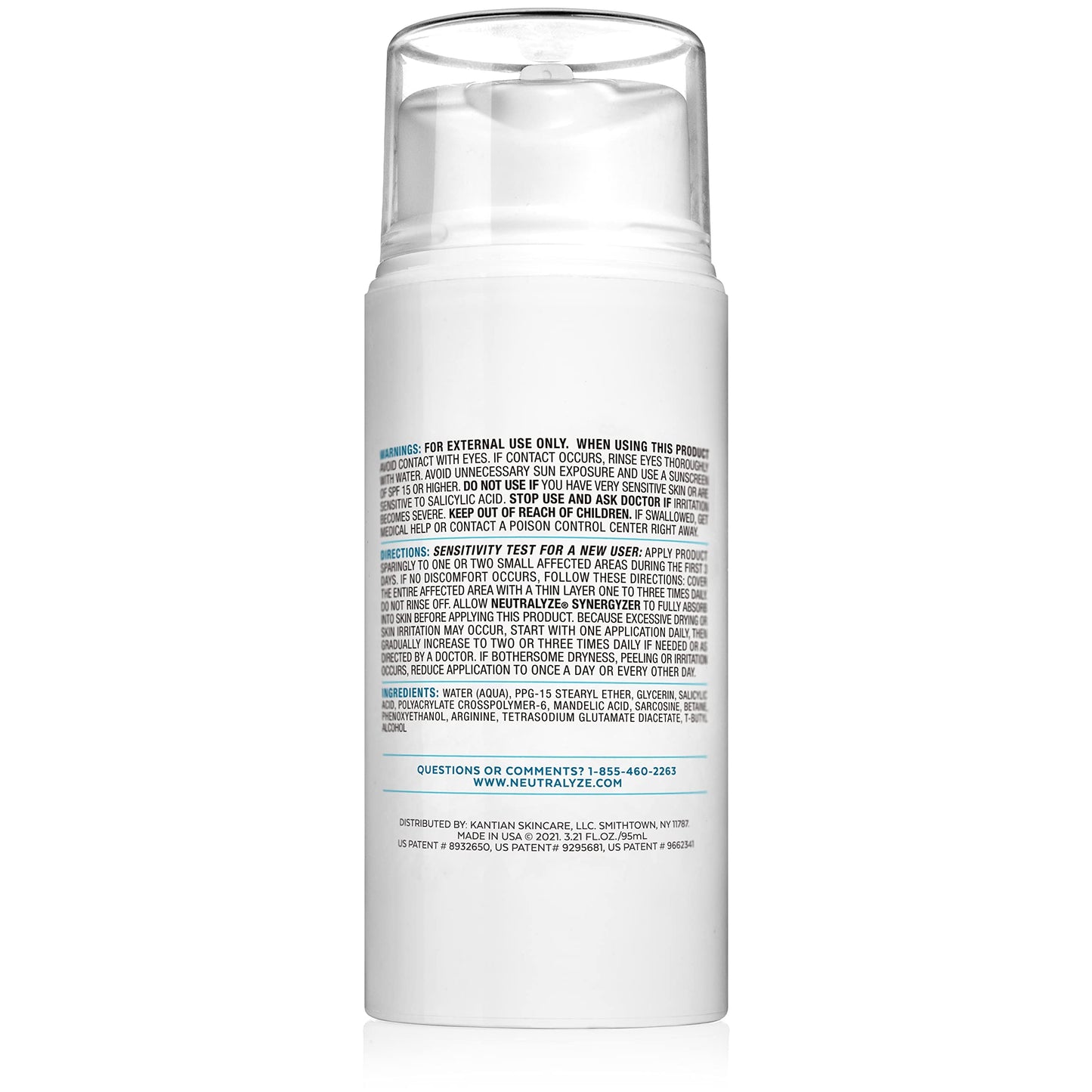 Neutralyze Acne Moisturizer for Face - Time-Release 2% Salicylic + 1% Mandelic Acid - Daily Lotion for Acne-Prone, Hormonal & Sensitive Skin Beauty & Personal Care Neutralyze