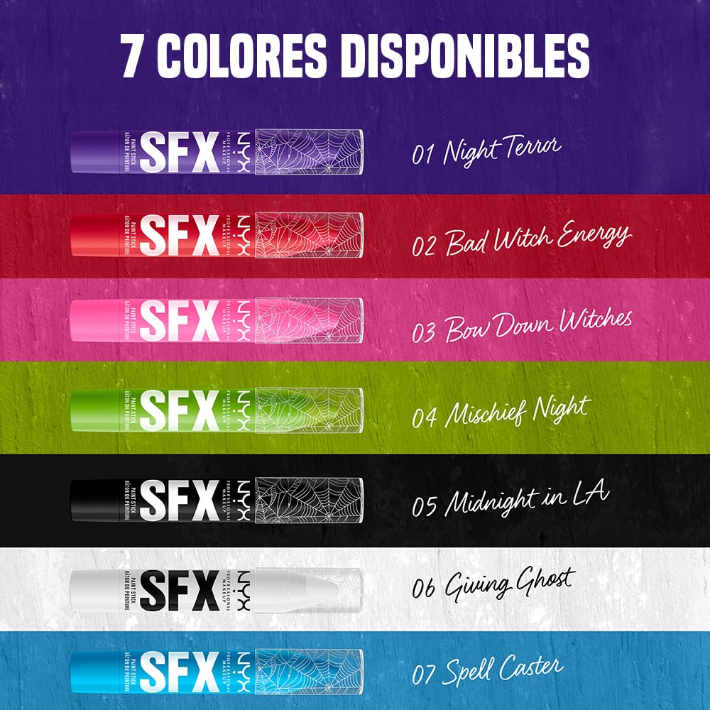 NYX Professional SFX Face & Body Paint Sticks Light blue Beauty & Personal Care NYX PROFESSIONAL MAKEUP