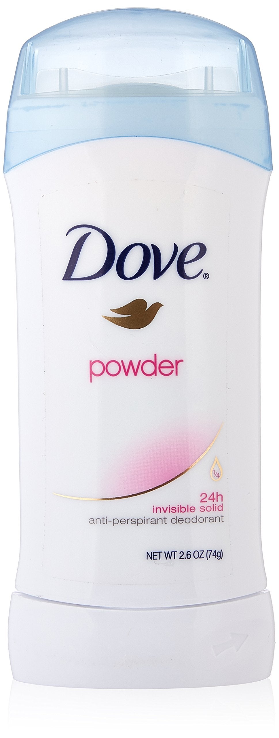 Dove Deodorant 2.6 Ounce Invisible Solid Powder (76ml) (2 Pack) Beauty and Personal Care Dove