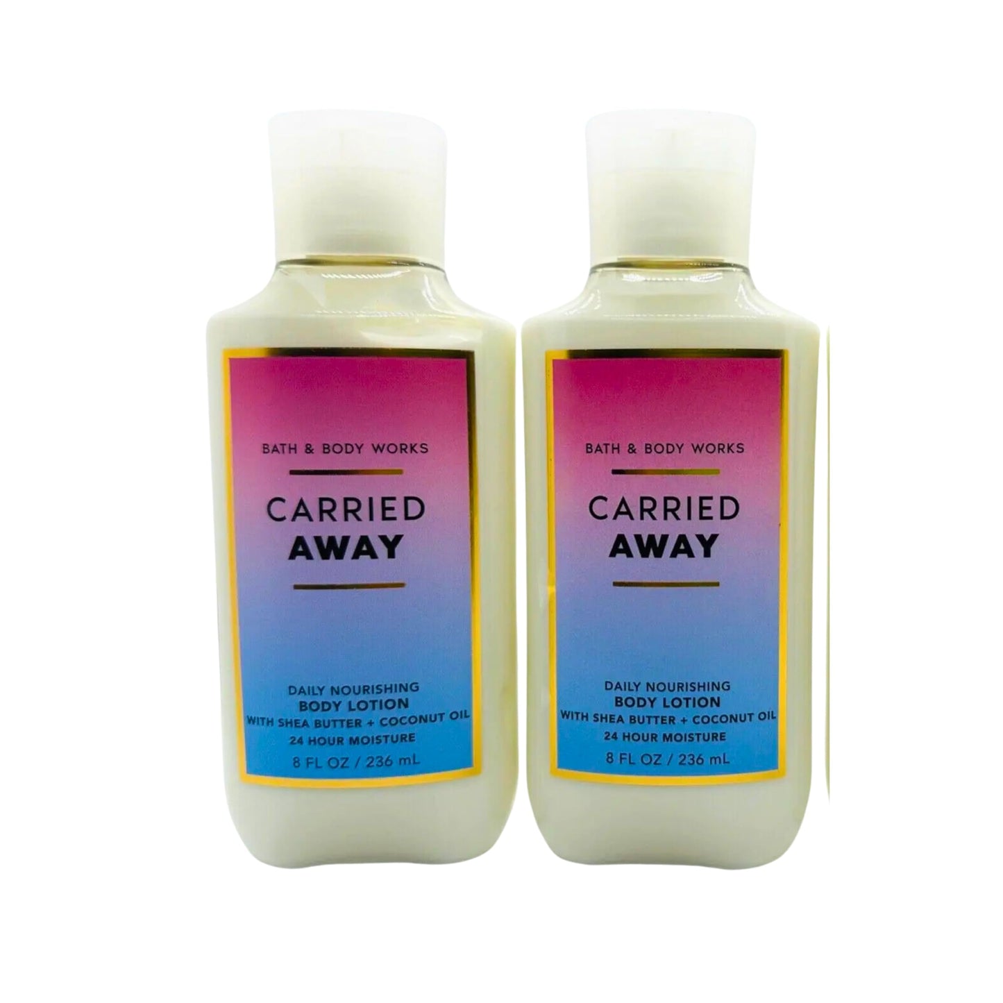 Bath & Body Works Daily Nourishing Body Lotion, Set of 2, 8oz Each (Carried Away) Beauty & Personal Care Bath & Body Works