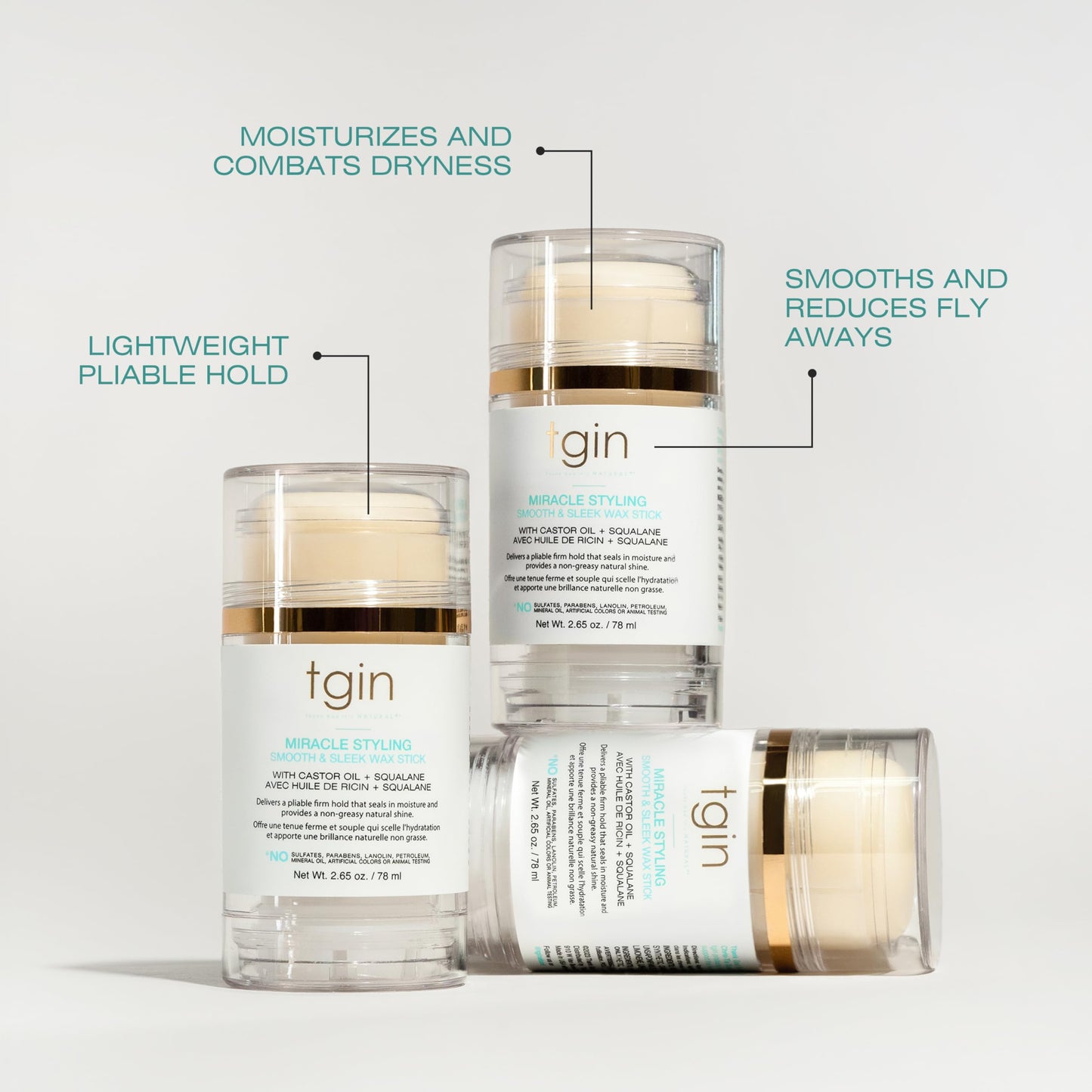 Thank God It's Natural Smooth & Sleek Wax Stick Store - Miracle Styling Smooth & Sleek Slick Back Products Beauty & Personal Care Thank God It's Natural