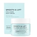 Global Beauty Care Smooth & Lift Collagen Skin Cream - Hydrating Face Moisturizer to Support Skin Elasticity with Peptides, Hyaluronic Acid, Squalane Beauty & Personal Care Global Beauty Care