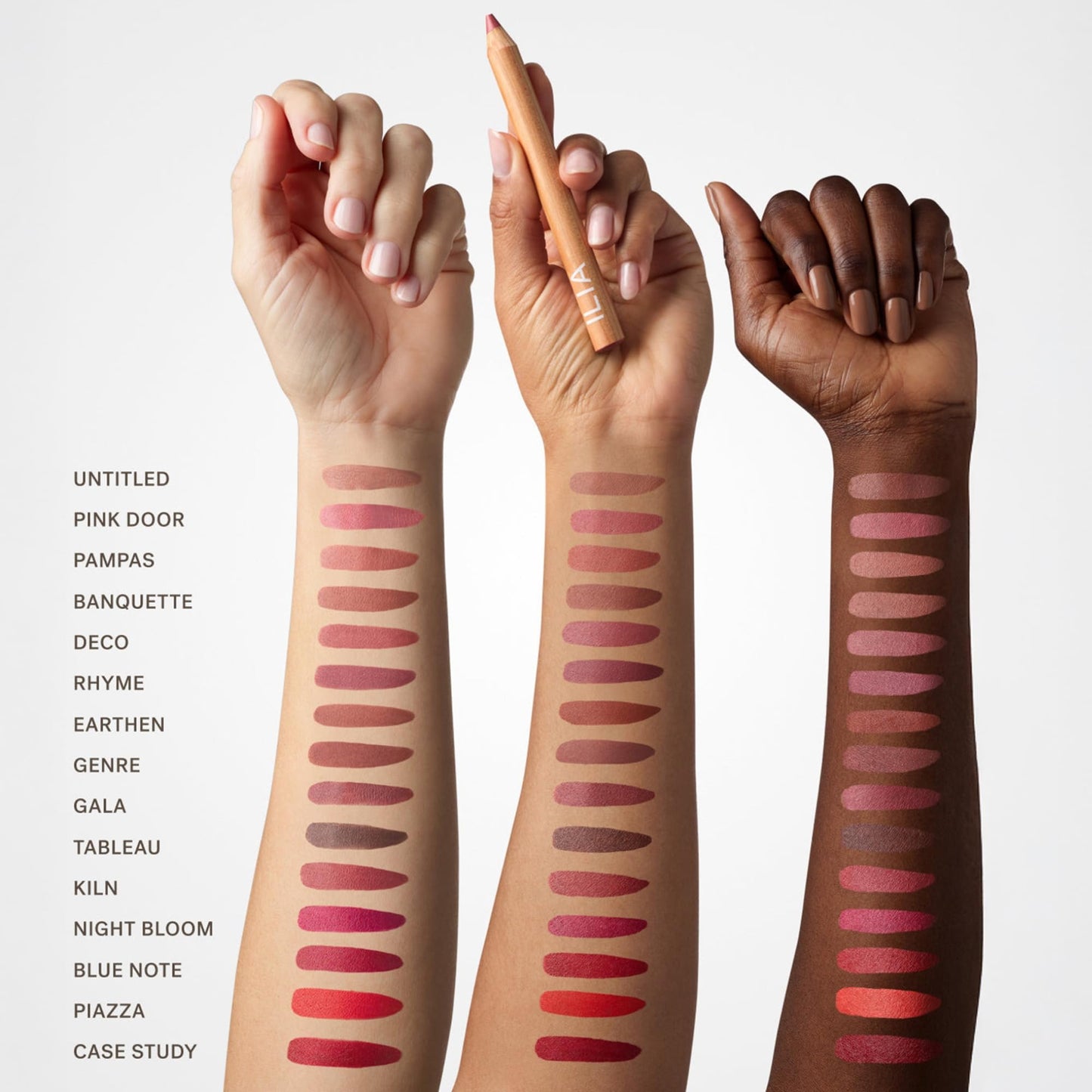 ILIA - Lip Sketch Hydrating Crayon | Hydrate, Plump, Smooth, Strengthen | Long Lasting up to 12-Hours, Bleed-Resistant, Soft-Matte | Barrier-Building, Beauty & Personal Care ILIA