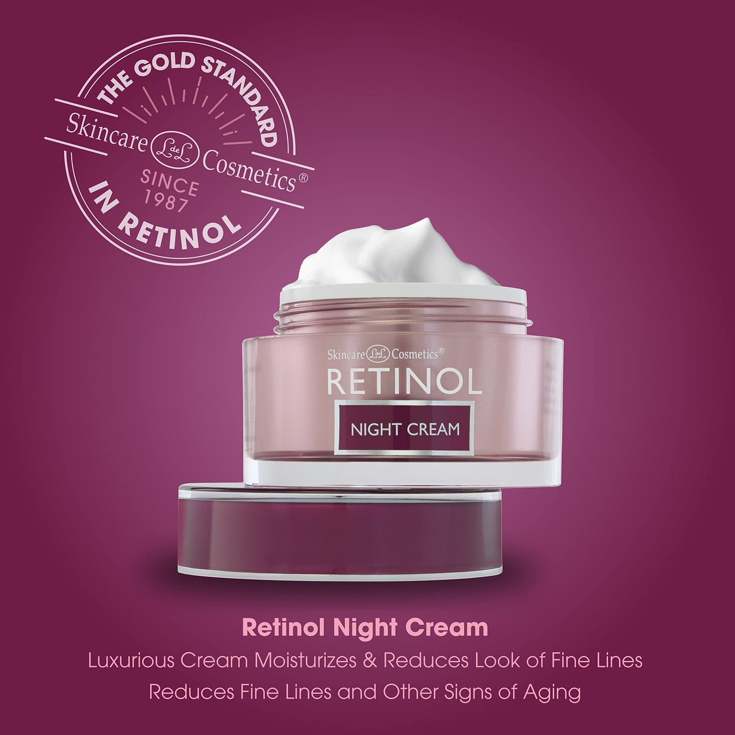 LIVAURA Retinol Night Cream - The Original Anti-Aging Retinol For Younger Looking Skin - Luxurious Restorative Moisturizer Works While You Sleep Beauty & Personal Care Retinol
