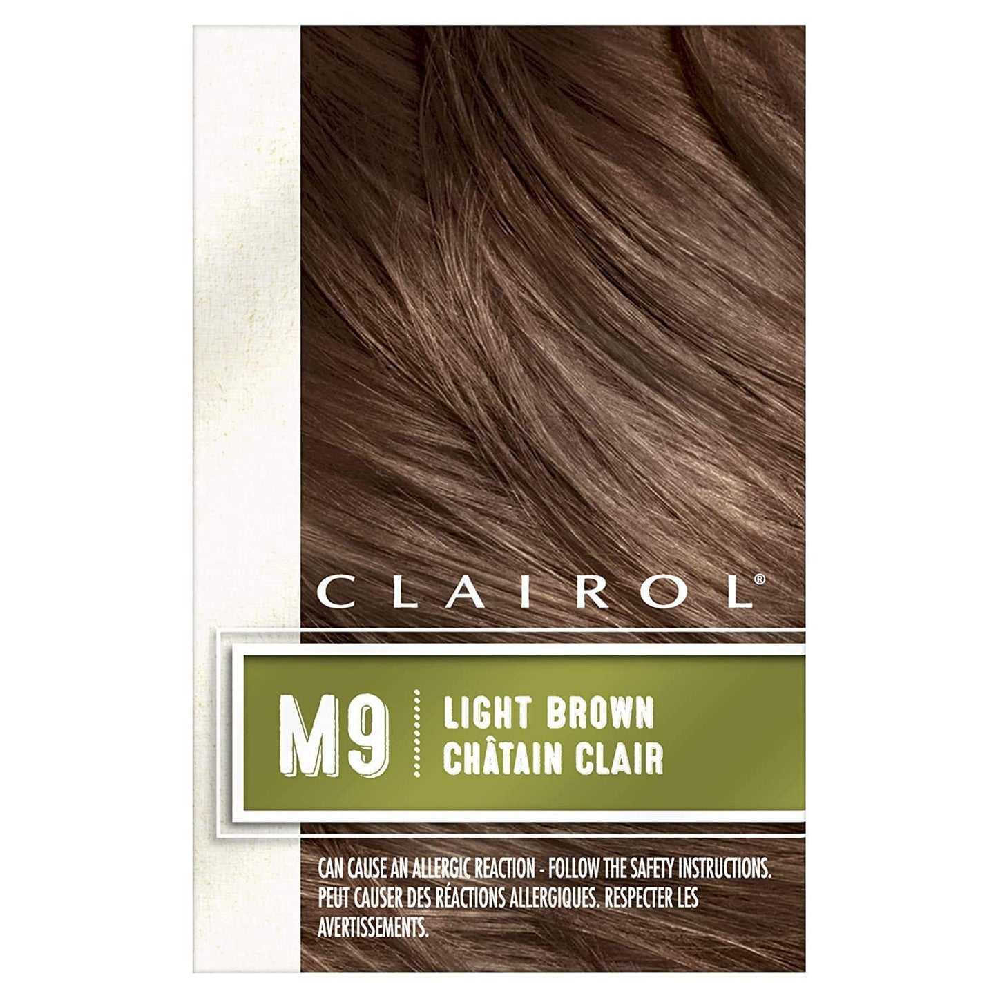 Clairol Natural Instincts Semi-Permanent Hair Dye for Men, M9 Light Brown Hair Color, Pack of 3 Beauty & Personal Care Clairol