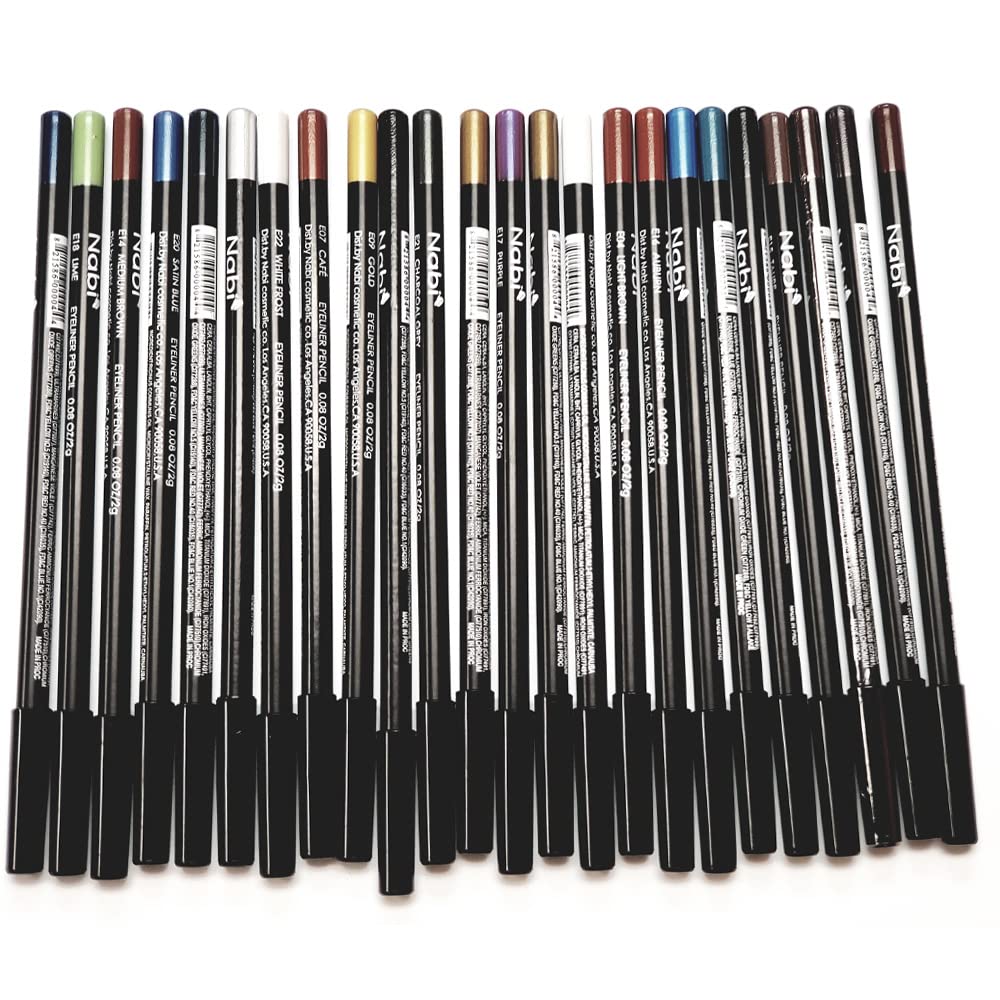 24 pcs Nabi Eyeliner and Eyebrow pencils Beauty & Personal Care Nabi