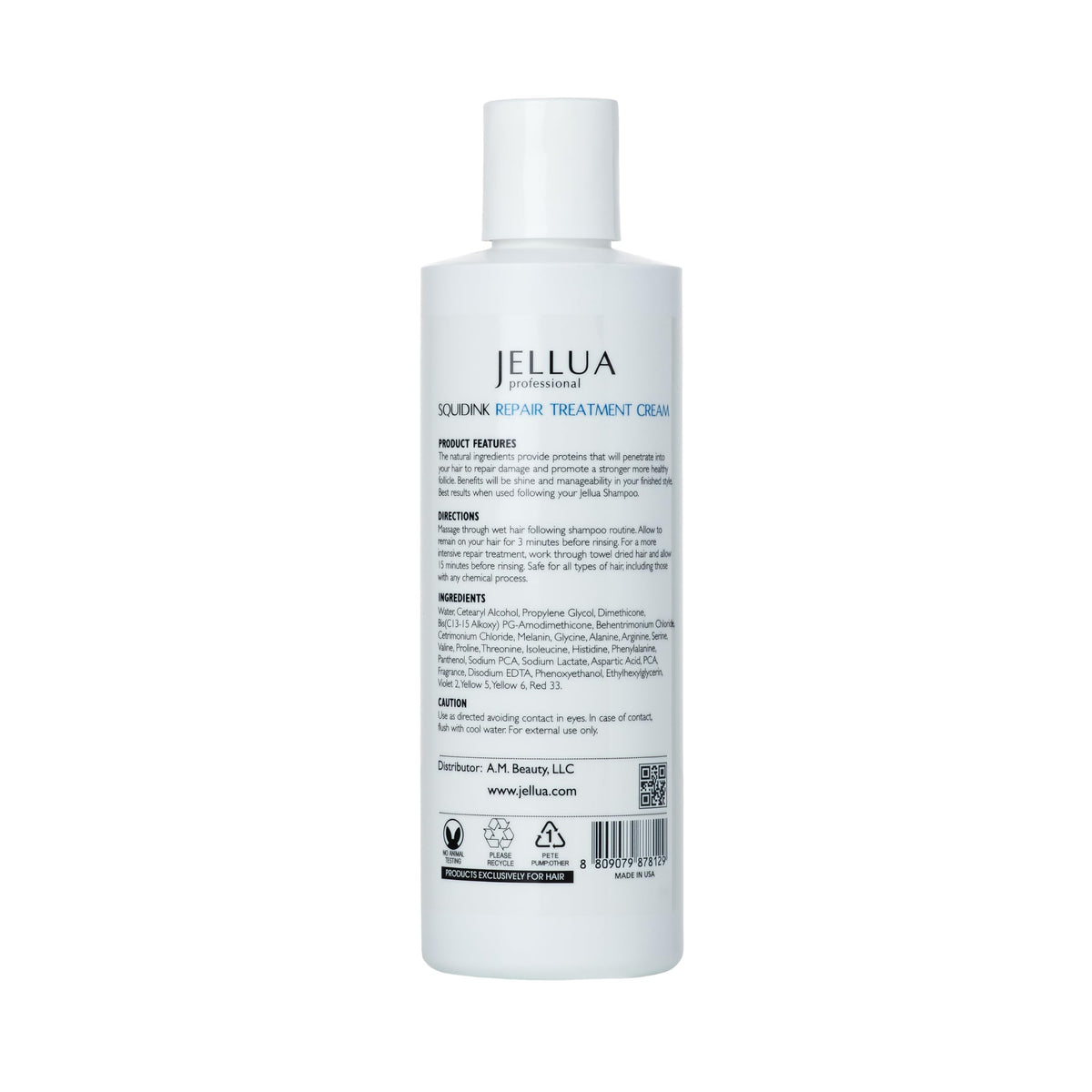 Jellua Squid Ink Repair Treatment Cream 8 oz Beauty & Personal Care Jellua
