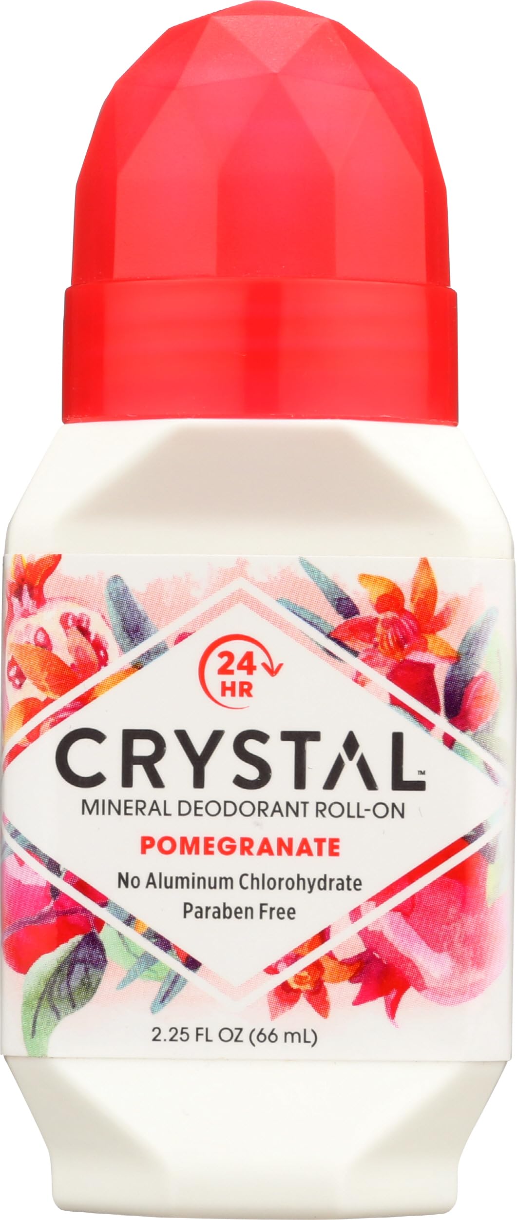 Crystal Body Deodorant Roll-On Pomegranate, 2.25 oz Beauty and Personal Care Crystal