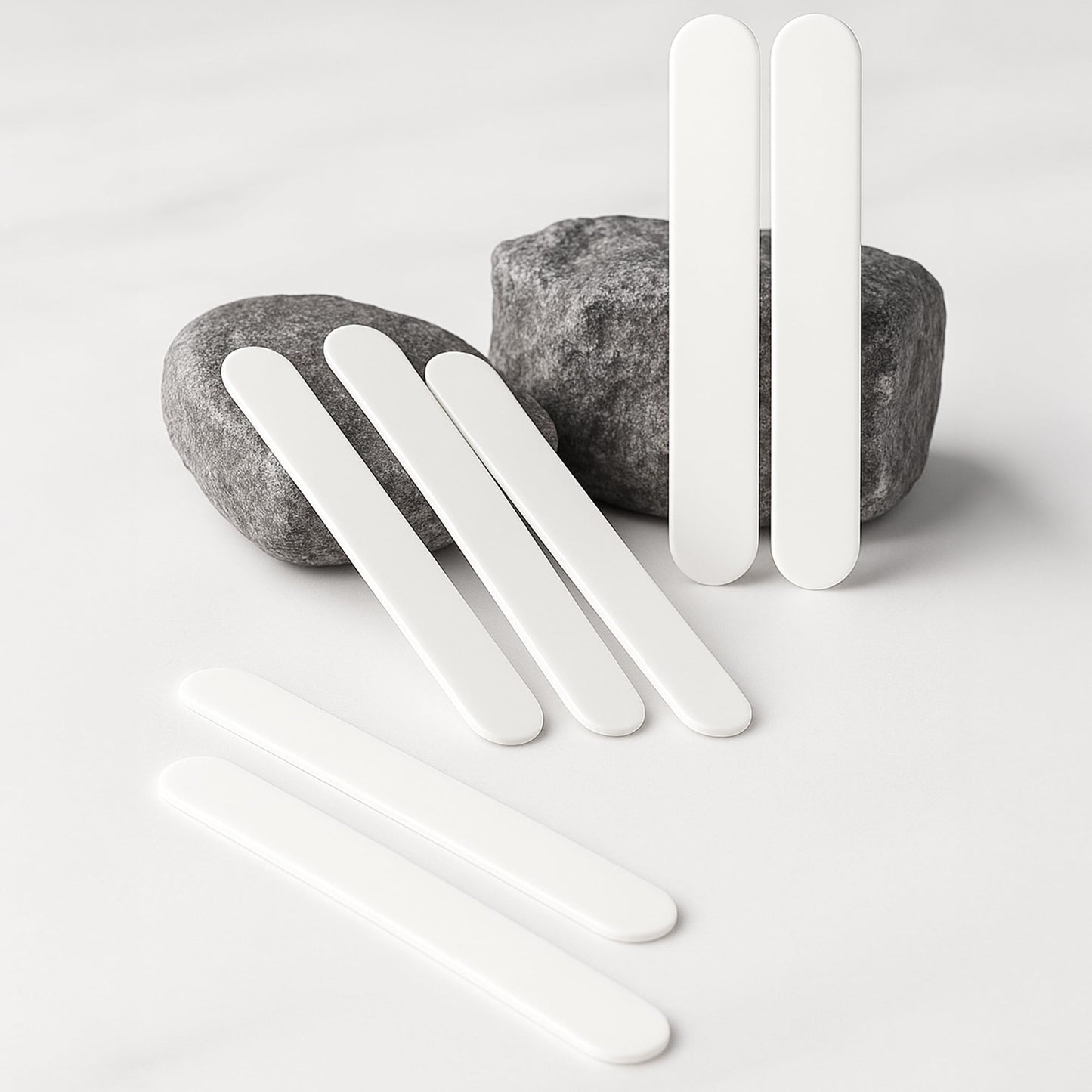 Appearus Plastic Tongue Depressor Spatulas 50 Count for Facial Mask Mixing, Waxing, Skincare Applications and Resin Crafts in Spa and Salon Settings Beauty and Personal Care APPEARUS