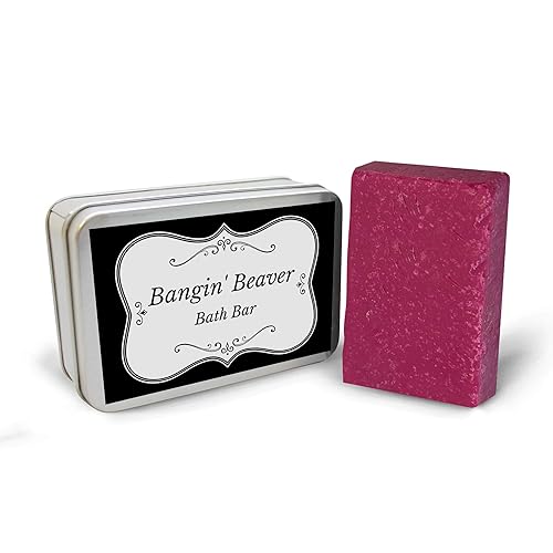 Gears Out Banging Beaver Bath Bar - Luxury Bath Soap for Women - Handmade novelty soap, Pink, Made in the USA Beauty & Personal Care Gears Out
