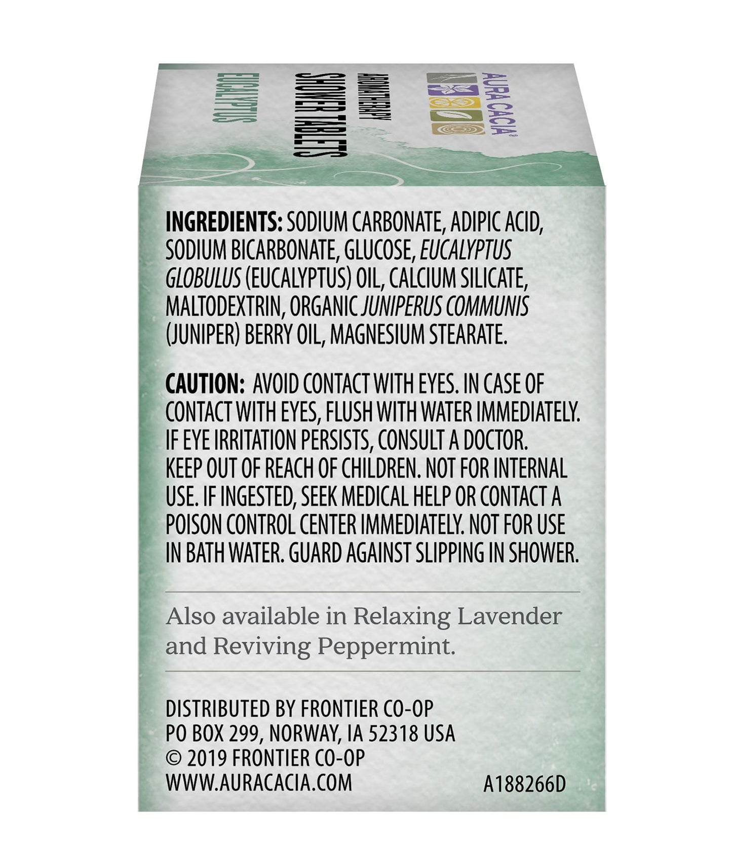 Aura Cacia Eucalyptus Shower Tablets - Aromatherapy Shower Steamers - Aromatherapy Benefits via Organic Essential Oils Beauty and Personal Care Aura Cacia