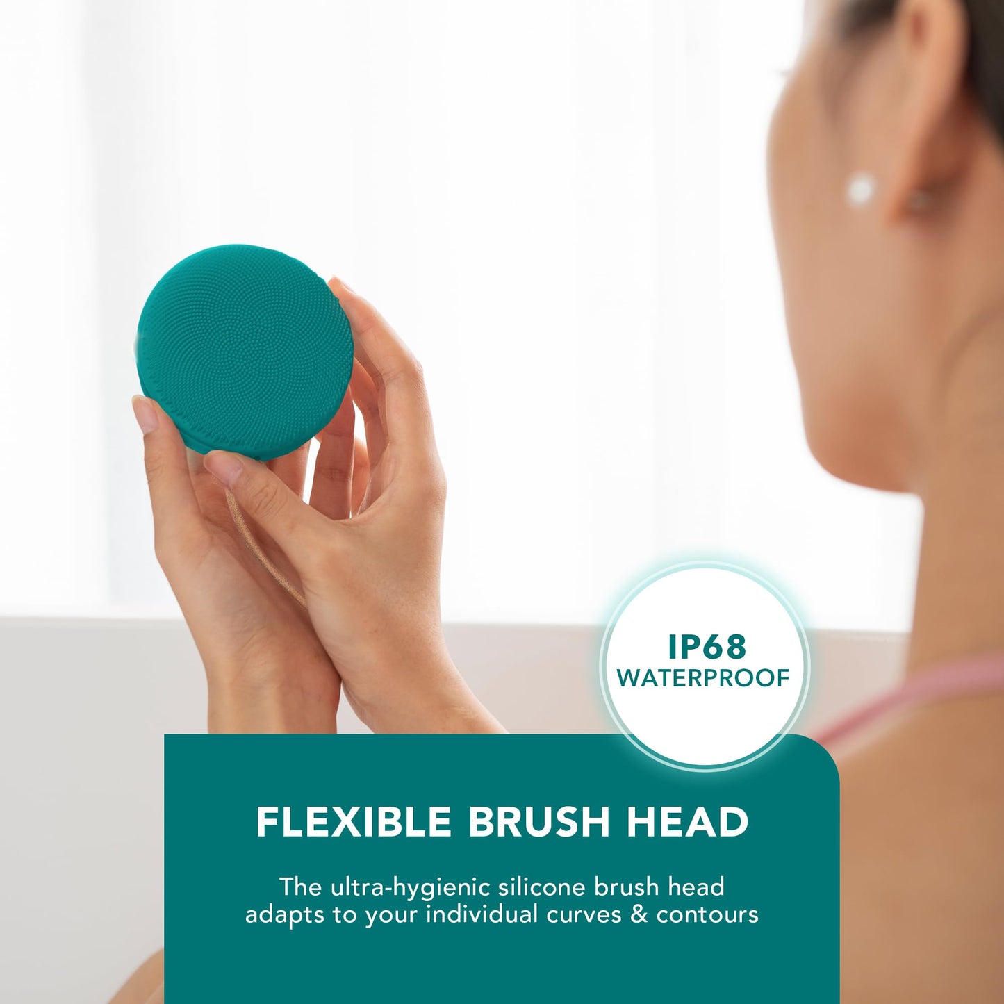 FOREO LUNA 4 body- Body Brush- Whole Body Skin Care- Exfoliating Body Scrubber- Enhances Absorption of Lotion Actives- Premium Lymphatic Drainage Beauty and Personal Care FOREO