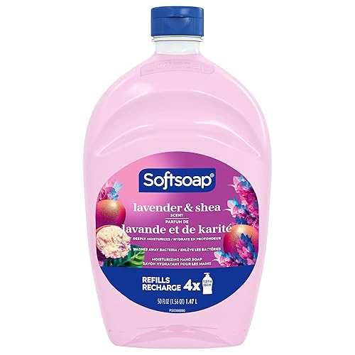 Softsoap Deeply Moisturizing Liquid Hand Soap Refill, Lavender & Shea Butter - 50 Fl. Oz Beauty & Personal Care Softsoap