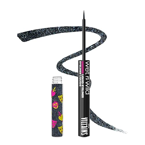 wet n wild Disney Villains Baddies Liquid Eyeliner - Queen of Mean Beauty & Personal Care wet n wild