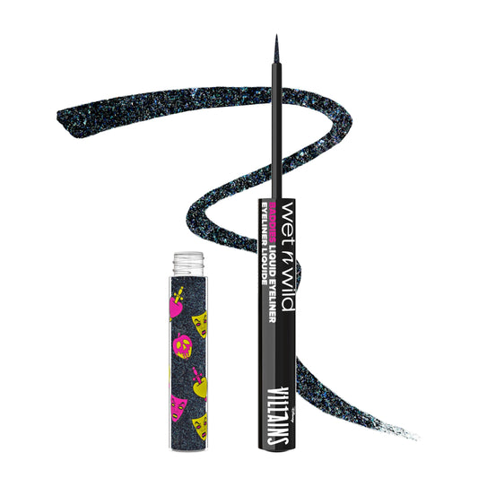 wet n wild Disney Villains Baddies Liquid Eyeliner - Queen of Mean Beauty & Personal Care wet n wild