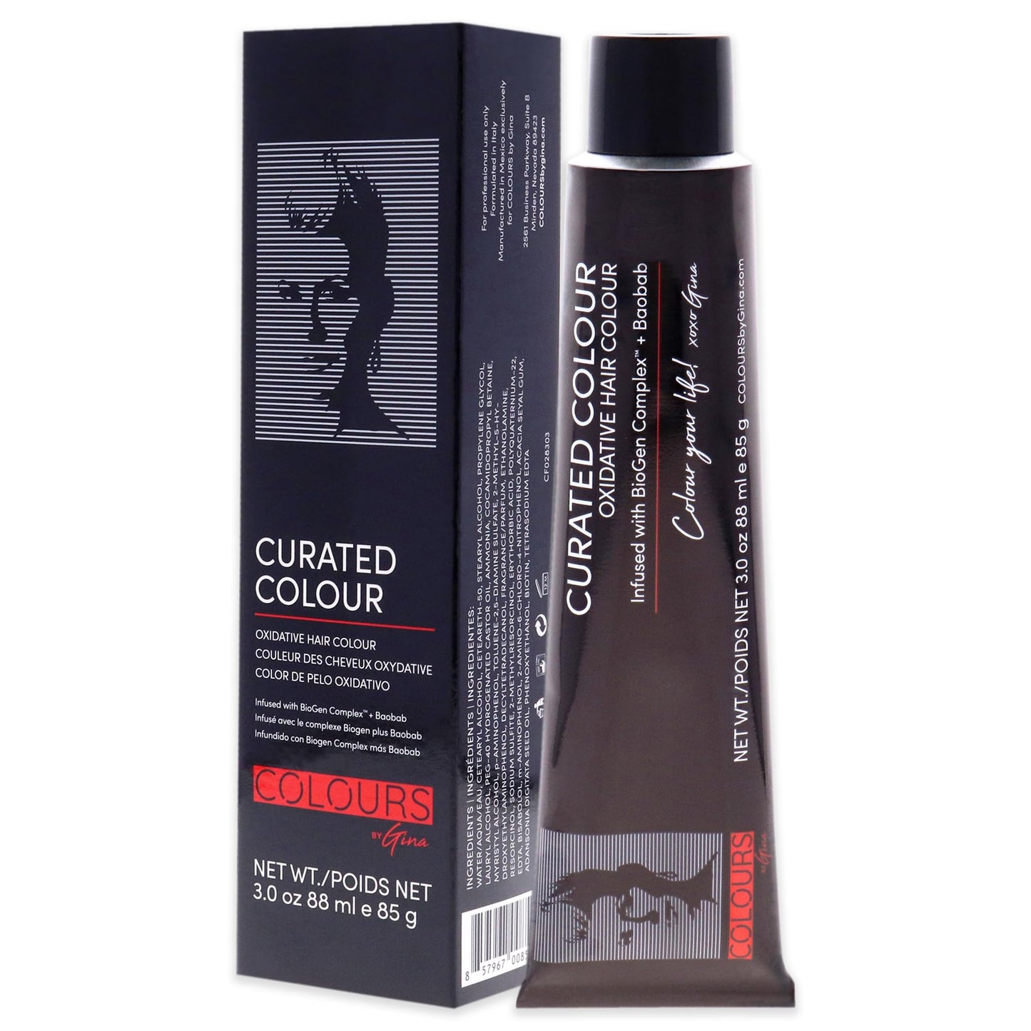 Colours By Gina Curated Colour - 7.4-7C Copper Blonde by Colours By Gina for Unisex - 3 oz Hair Color Beauty & Personal Care Colours By Gina